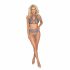 Ensemble de lingerie en dentelle (violet) - L/XL