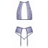 Kissable - kanten lingerie set (paars) - L/XL