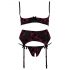 Abierta Fina - Romance Passionnée - Ensemble avec Soutien-gorge Push-up