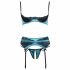 Cottelli - Jade - ensemble soutien-gorge exclusif (vert) - 90B/XL