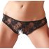 Cottelli - Culotte ouverte (noir) - L