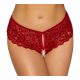 Cottelli - culotte en dentelle ouverte (rouge)