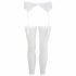 NO:XQSE - Ensemble porte-jarretelles en dentelle - blanc - M/L