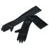 Cottelli - Gants longs brillants (noirs)