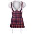 Cottelli - Plaid schoolgirl jurk - M