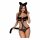 Obsessive Gepardina - tenue chaton (noire) - L/XL