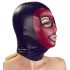 Bad Kitty - masque de succion brillant - noir-rouge (S-L)