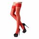 Bas satin Cottelli (rouge) - 2/M