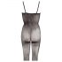 NO:XQSE - Vzorované bodystocking - černá - 2XL/3XL