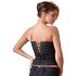 Cottelli - corset brodé (noir) - M