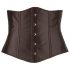 Cottelli Grande Taille - corset satin (noir)