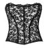 Noir - bustier en dentelle (noir) - M