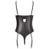 Abierta Fina - body ouvert en dentelle (noir) - 80B/M