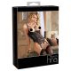 Abierta Fina - body ouvert en dentelle (noir) - 80C/M