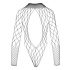 NO:XQSE - lange mouwen net bodysuit - zwart (S-L)