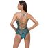 Cottelli - body dentelle ouvert (vert) - M