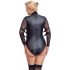 Cottelli Bondage Plus Size - kanten body (zwart)