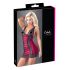 Cottelli - robe exclusive en dentelle (rouge-noir)