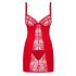 Heartina - nuisette avec string (rouge) - L/XL