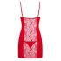 Heartina - nuisette avec string (rouge) - L/XL