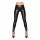 Noir - leggings brillants longues (noir)