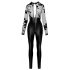 Zwart - jumpsuit met kanten top - M