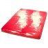 Drap brillant 200 x 220 cm (rouge)