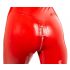 Combinaison femme manches longues en latex (rouge)