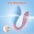 Mrow 03 - Vibrateur couple étanche et rechargeable (bleu-rose)