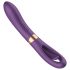 Funky Moi - vibrateur à langue 2en1 rechargeable (violet)