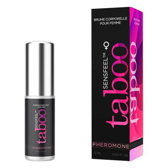 Taboo Pheromone for Her - feromonový tělový sprej pro ženy - neutrální (15ml)