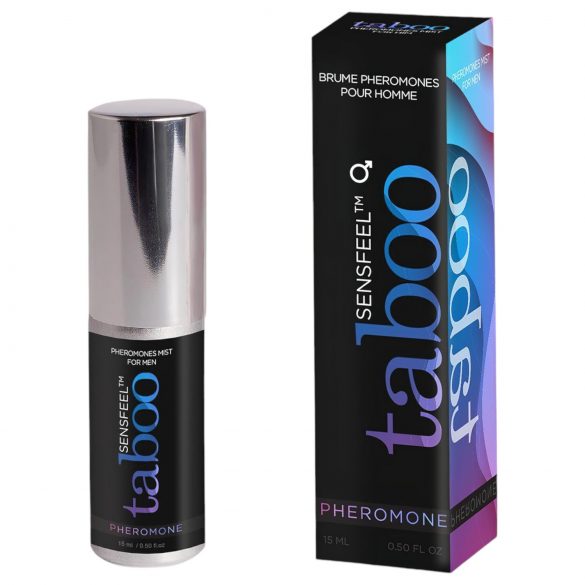 Taboo Pheromone - feromonový tělový sprej pro muže - přírodní (15 ml)