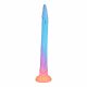 OgazR XXL Aal - fluorescerende anale dildo - 47 cm (roze)