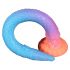 OgazR XXL Eel - fluorescenční anální dildo - 47 cm (růžové)