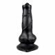 Animalorny - Psí penis dildo - 12 cm (černé)