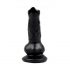 Animalorny - Psí penis dildo - 12 cm (černé)