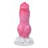 Animalorny Bulldog - hond penis dildo - 17cm (roze)