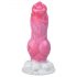 Animalorny Bulldog - godece en forme de pénis de chien - 17 cm (rose)