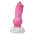 Animalorny Buldog - psí penis dildo - 17 cm (růžové)