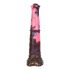 Bad Horse - dildo en silicone en forme de harnais de cheval - 24 cm (marron-rose)