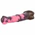 Bad Horse - dildo en silicone en forme de harnais de cheval - 24 cm (marron-rose)