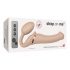 Strap-on-me M - vibromasseur sans sangles (naturel)