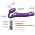 Strap-on-me M - Vibromasseur sans sangle (violet)