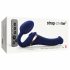 Strap-on-me S - vibromasseur à vagues d'air - petit (bleu)