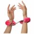 Love to Love Attach Me - Plush Handcuffs (Pink) 