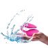 Love to Love Wonderlove - vibromasseur radio 2-en-1 rechargeable (rose)