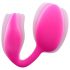 Love to Love Wonderlove - vibromasseur radio 2-en-1 rechargeable (rose)