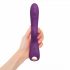 Love to Love Bunny&Clyde - pulserende vibrator met clitorisstimulator (paars)