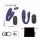 Love to Love Match up - vibromasseur pour couple rechargeable et radiocommandé (violet)