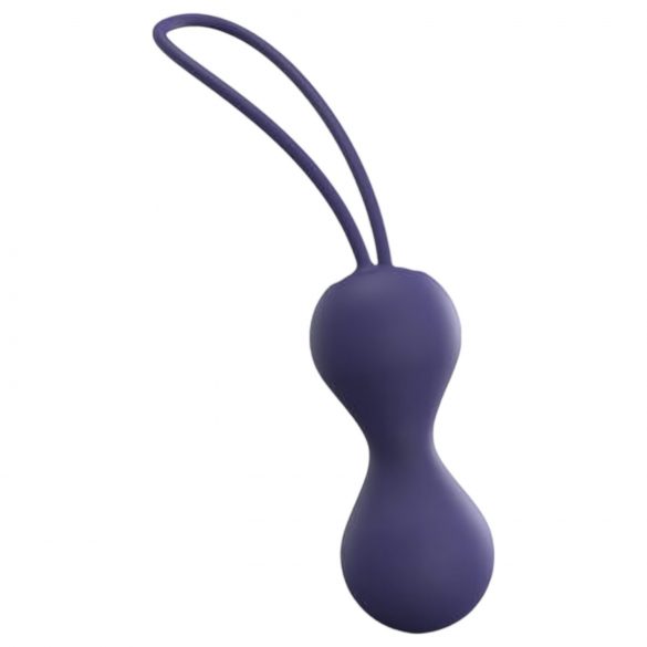 Love to Love Joia - duo de boules de geisha en silicone (violet)